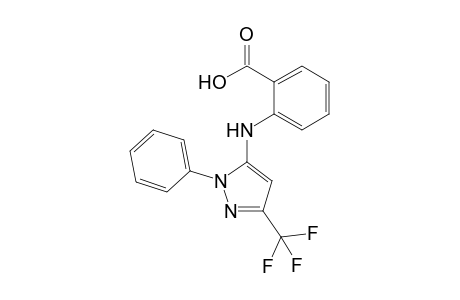 2-[N-(2-phenyl-5-trifluoromethyl-2H-pyrazol-3-yl)amino]benzoic acid