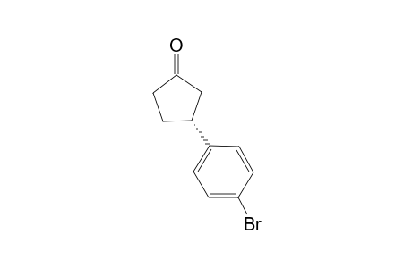 (R)-3-(4-Bromophenyl)cyclopentanone