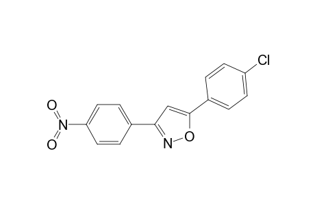 3-(p-nitrophenyl)-5-(p-chlorophenyl)-isoxazole