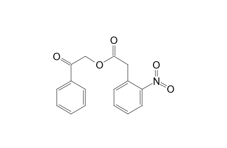 2-(2-nitrophenyl)acetic acid phenacyl ester