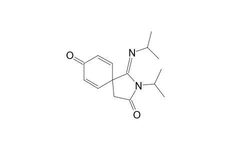 2-Azaspiro[4.5]deca-6,9-diene-3,8-dione, 2-(1-methylethyl)-1-[(1-methylethyl)imino]-