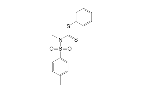 [methyl-(4-methylphenyl)sulfonyl-amino]methanedithioic acid phenyl ester