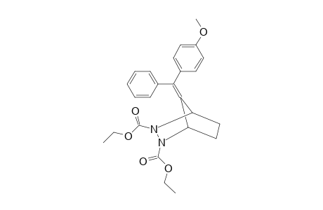 DIETHYL-7-(4-METHOXYDIPHENYLMETHYLENE)-2,3-DIAZABICYCLO-[2.2.1]-HEPTANE-2,3-DICARBOXYLATE