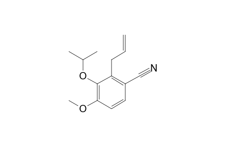 2-Allyl-3-isopropoxy-4-methoxybenzonitrile