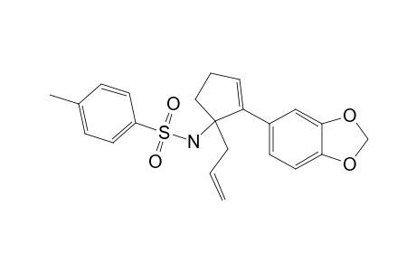 N-(1-ALLYL-2-1,3-BENZODIOXOL-5-YL-CYCLOPENT-2-ENYL)-4-METHYLBENZENESULFONAMIDE