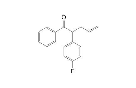 2-(4-Fluorophenyl)-1-phenylpent-4-en-1-one