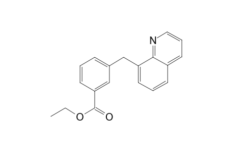 3-Quinolin-8-ylmethylbenzoic acid ethyl ester