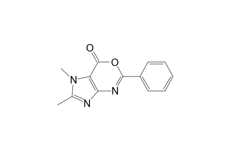 Imidazo[4,5-d][1,3]oxazin-7(1H)-one, 1,2-dimethyl-5-phenyl-