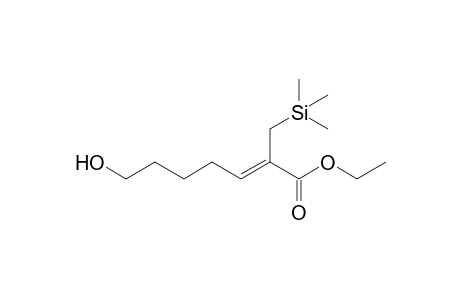 Ethyl (2Z)-7-Hydroxy-2-(trimethylsilylmethyl)-2-heptenoate