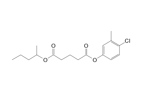 Glutaric acid, 4-chloro-3-methylphenyl 2-pentyl ester