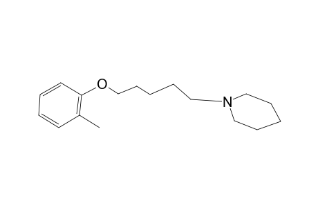 1-[5-(2-Methylphenoxy)pentyl]piperidine