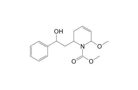Methyl 2-(2-Hydroxy-2-phenylethyl)-6-methoxy-1,2,3,6-tetrahydropyridine-1-carboxylate