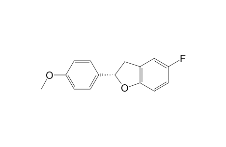 (S)-5-Fluoro-2-(4-methoxyphenyl)-2,3-dihydrobenzofuran