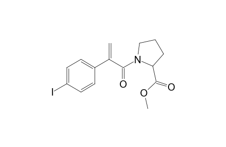 2-(4-Iodo-phenyl)-N,N-(1-methoxycarbonyl-1,4-butanediyl)-acrylamide