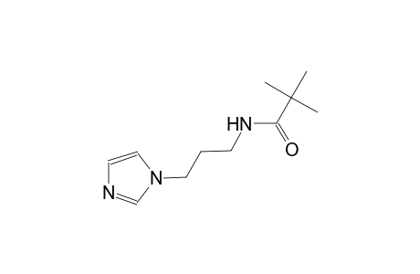 N-[3-(1H-imidazol-1-yl)propyl]-2,2-dimethylpropanamide