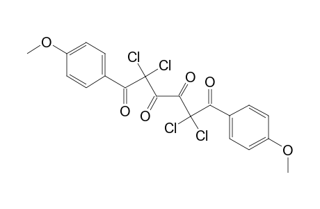 2,2,5,5-tetrachloro-1,6-bis(4-methoxyphenyl)hexane-1,3,4,6-tetrone