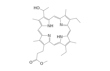 1,3,5,8-tetramethyl-4,6-diethyl-2-(.alpha.-hydroxyethyl)-7-[2-(methoxycarbonyl)ethyl]porphyrin