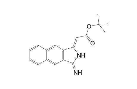 tert-Butyl (3-iminobenz[f]isoindolin-(Z)-1-ylidene)acetate