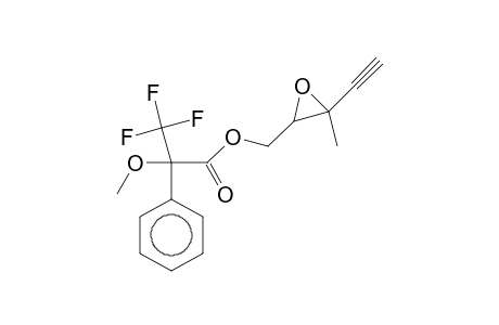 3,3,3-Trifluoro-2-methoxy-2-phenyl-propionic acid, 3-ethynyl-3-methyl-oxiran-2-ylmethyl ester