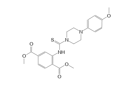 1,4-benzenedicarboxylic acid, 2-[[[4-(4-methoxyphenyl)-1-piperazinyl]carbonothioyl]amino]-, dimethyl ester
