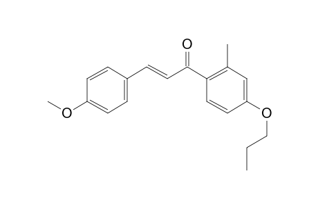 4'-(N-Propyl)oxy-4-methoxy-2'-methylchalcone (isomer 1)