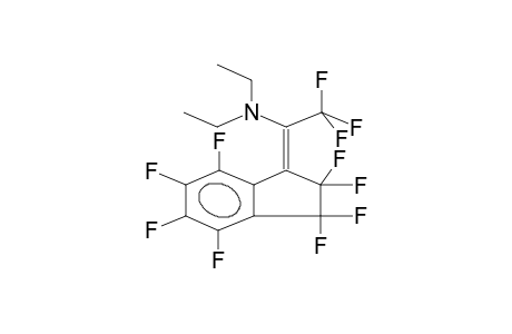 (E)-1-(1-DIETHYLAMINO-2,2,2-TRIFLUOROETHYLIDENE)OCTAFLUOROINDANE