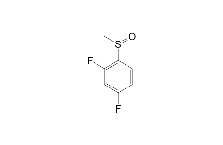 METHYL-2,4-DIFLUOROPHENYLSULFOXIDE