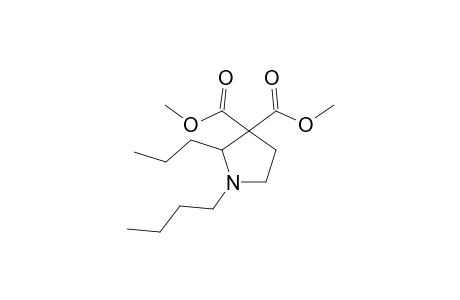 Dimethyl 1-butyl-2-propylpyrrolidine-3,3-dicarboxylate