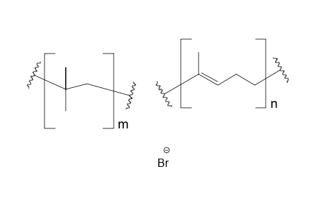 Poly(isobutylene-co-isoprene 1.5%), brominated  2.1%