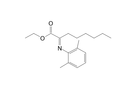 Ethyl 2-(2,6-dimethylphenylimino)octanoate