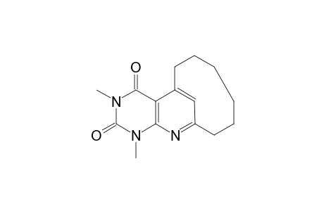 1,3-Dimethyluracilo[6](2,4)pyridinophane [5,7-hexamethylene-1,3-dimethylpyrido[2,3-d]pyrimidine-2,4(1H,3H)-dione]