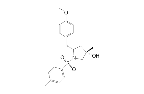 (3S,5R)-3-methyl-5-p-anisyl-1-tosyl-pyrrolidin-3-ol