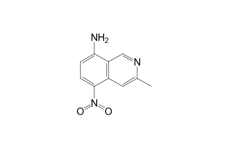 8-Amino-3-methyl-5-nitroisoquinoline