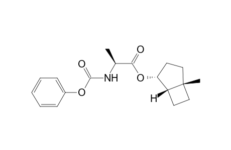 (1'S,2S,2'R,5'S)-2-[(Phenoxycarbonyl)amino]propionic acid 5-methylbicyclo[3.2.0]hept-2-yl ester