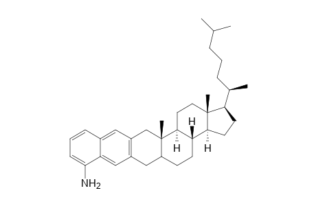 Cholest-2-eno[2,3-b]naphthalene, 5'-amino-