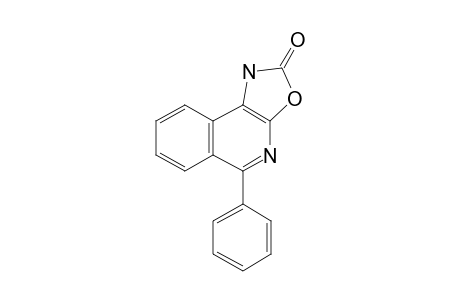 5-phenyl-1H-[1,3]oxazolo[5,4-c]isoquinolin-2-one