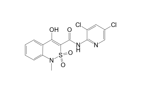 3,5-Dichloro-2-[(4-hydroxy-1-methyl-2,2-dioxo-1,2-dihydro-2lambda*6*-benzo[c][1,2]thiazine-3-carbonyl)-amino]-pyridinium