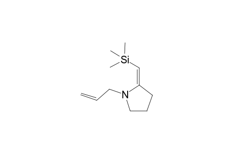2-[(Trimethylsilyl)methylidene]-1-(3-propenyl)pyrrolidine