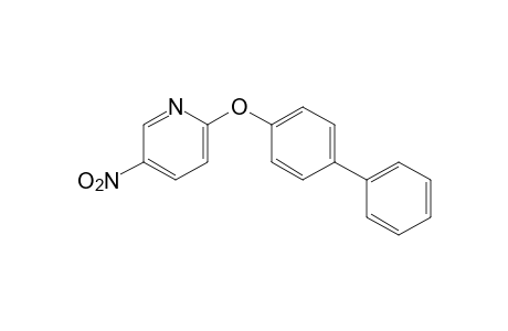 5-nitro-2-(p-phenylphenoxy)pyridine