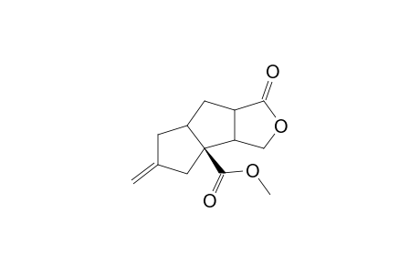 Methyl (3b.beta.)-octahydro-5-methylene-1-oxapentaleno[1,2-c]furan-3b-carboxylate