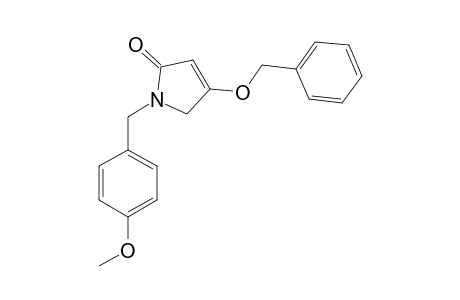 4-BENZYLOXY-1-(4-METHOXYBENZYL)-3-PYRROLIN-2-ONE