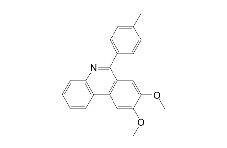 8,9-dimethoxy-6-(p-tolyl)phenanthridine