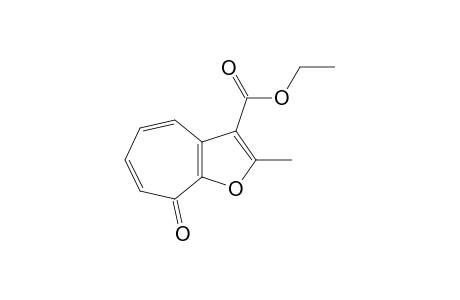 8-keto-2-methyl-cyclohepta[d]furan-3-carboxylic acid ethyl ester