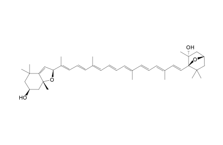 (3S,5R,6R,3'S,5'R,8'S)-3,6 : 5',8' -Diepoxy-5,6,5',6'-tetrahydro-.beta.,.beta.-carotene-5,3'-diol