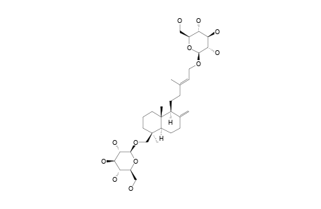 GOMOJOSIDE-C;LABDA-8(17),13E-DIEN-15,19-DI-O-BETA-GLUCOPYRANOSIDE