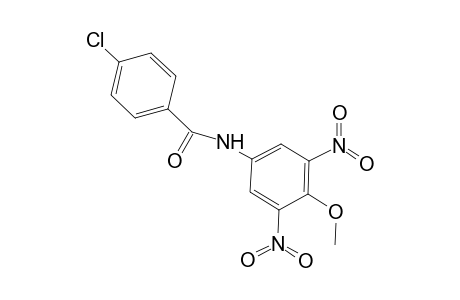 Benzamide, 4-chloro-N-(4-methoxy-3,5-dinitrophenyl)-