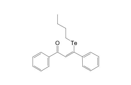 (Z)-3-(Butyltellanyl)-1,3-diphenylprop-2-en-1-one