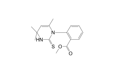 2-(4,6,6-trimethyl-2-sulfanylidene-1H-pyrimidin-3-yl)benzoic acid methyl ester
