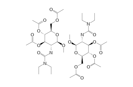 METHYL-3,4,6-TRI-O-ACETYL-2-DEOXY-2-(3'-DIETHYLURIDO)-BETA-D-GLUCOPYRANOSIDE