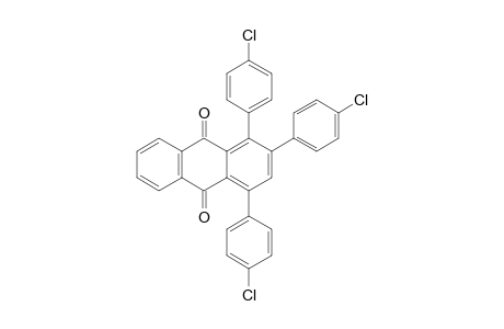 1,2,4-Tris(4-chlorophenyl)anthraquinone